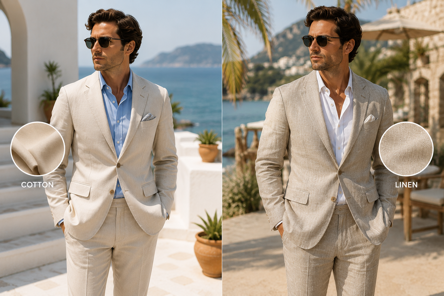 cotton on dress code vs. Linen Suits: Summer Fabric Comparison for Men | Wessi – Wessi cotton on group Navy Layered Tulle Dress Size Type-Regular Color:-White