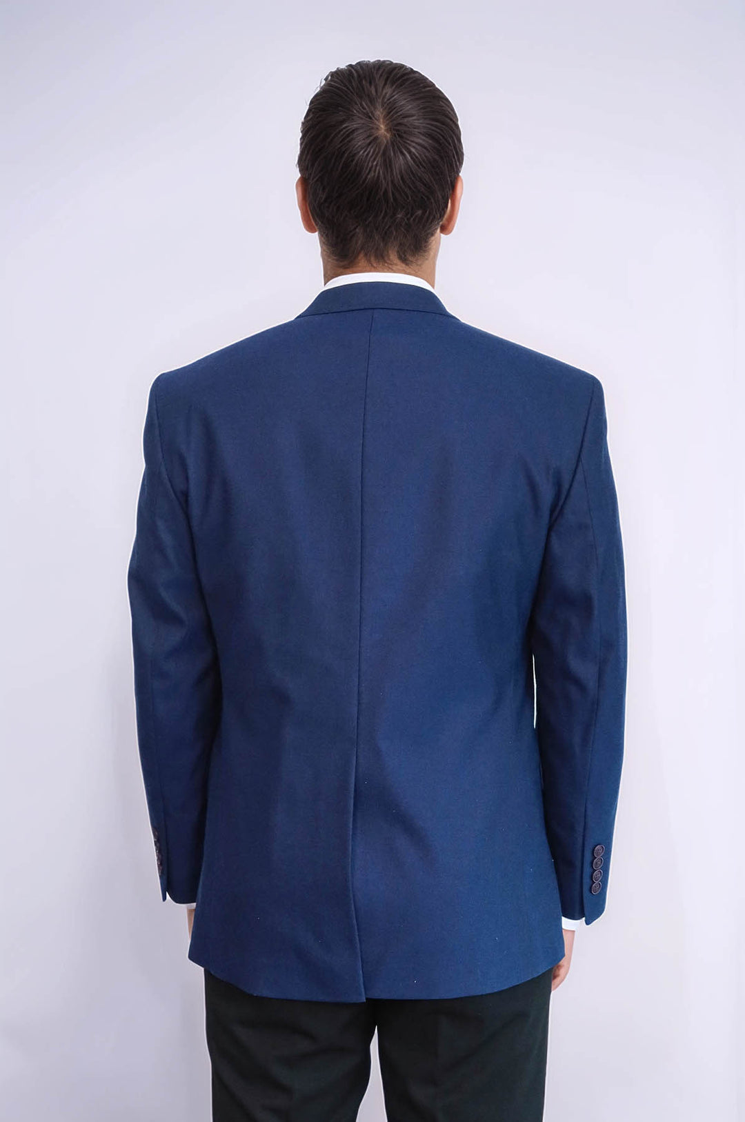 Blazer Hombre 4 Drop Cachet Sax Azul - Wessi