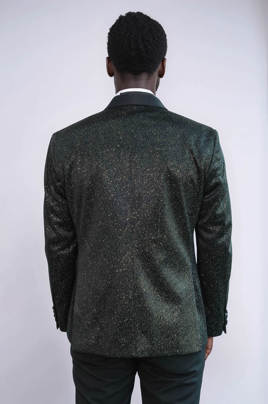 Blazer slim fit con solapa chal Blazer de fiesta para hombre - Wessi