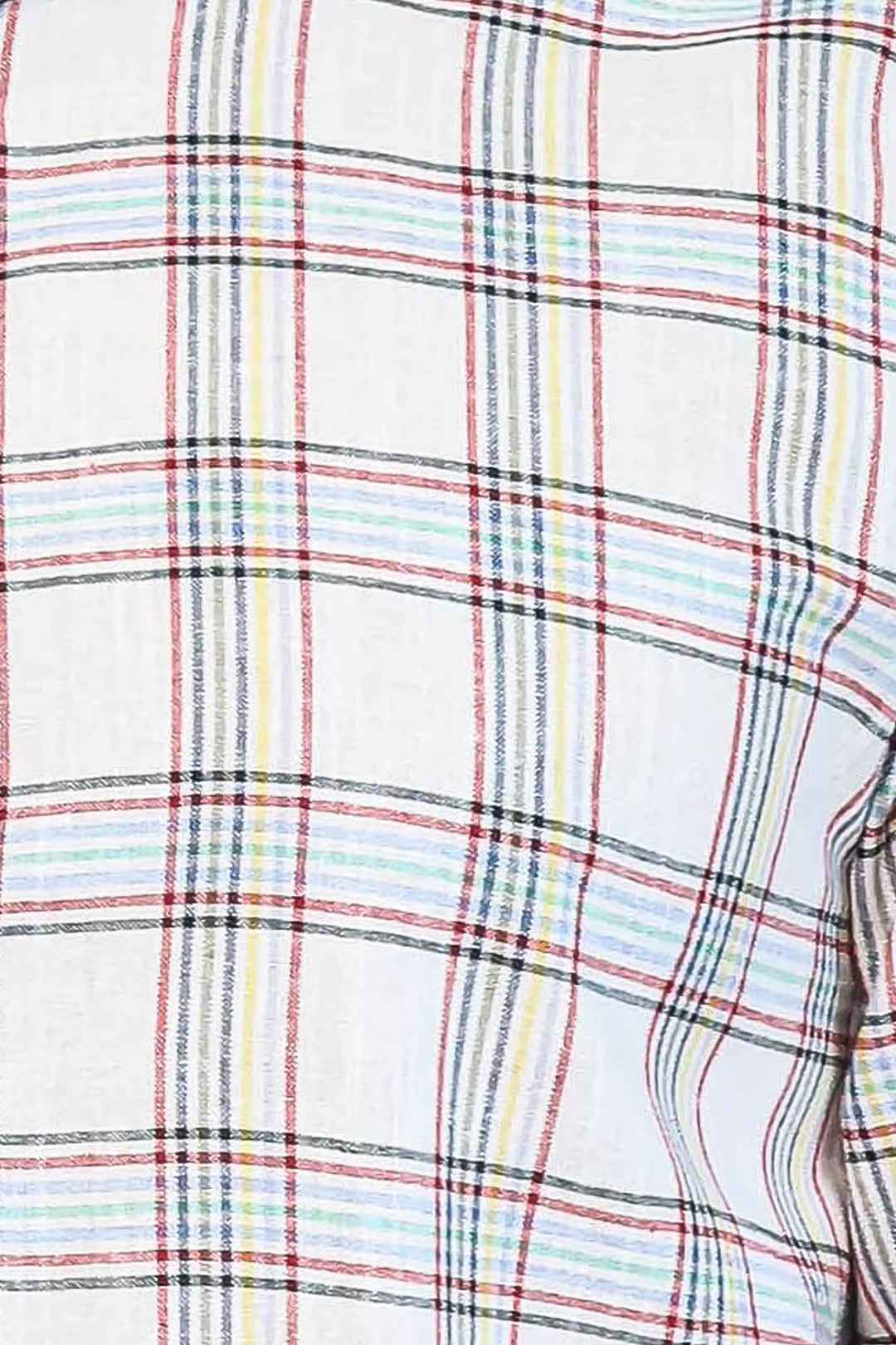 Camisa informal de cuadros blancos | wess