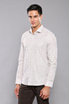Camisa de cuadros beige - Wessi