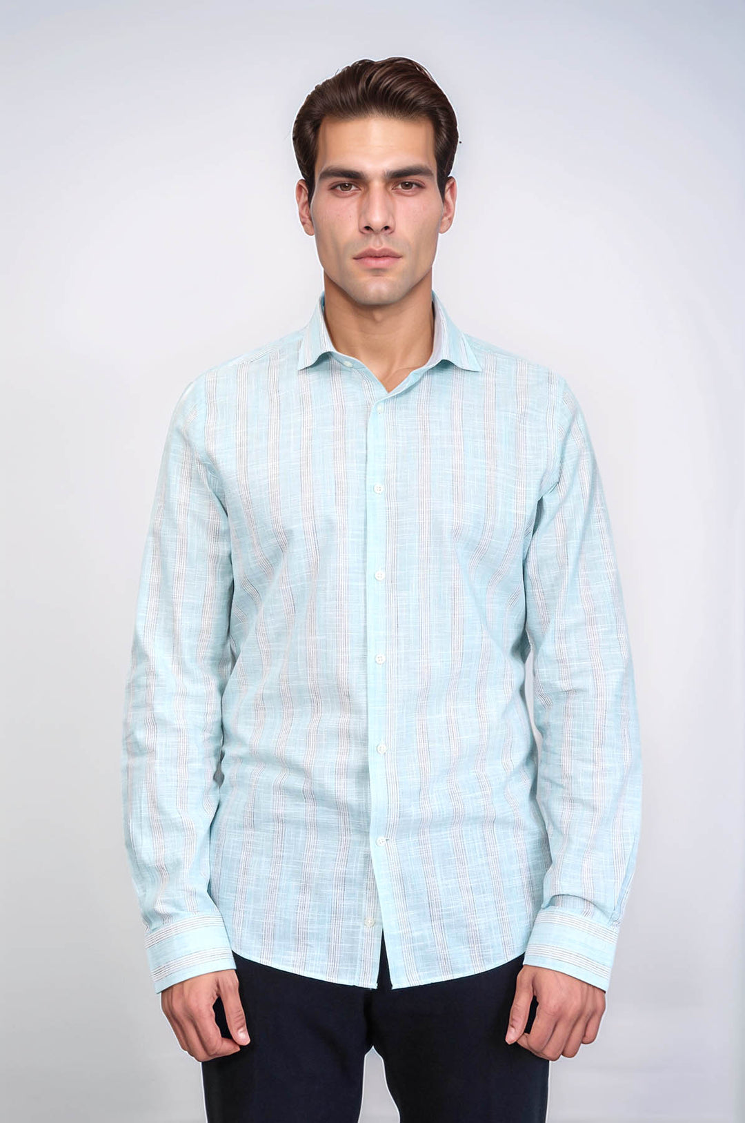 Camisa de cuadros verdes - Wessi