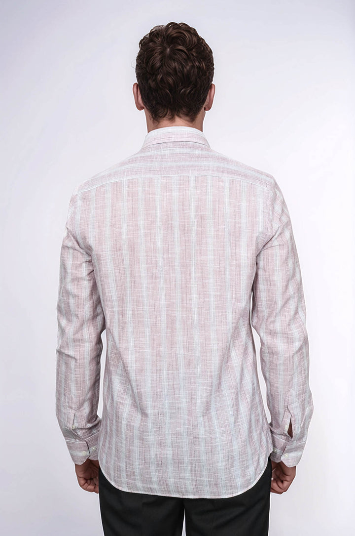 Camisa de cuadros en rojo claro - Wessi