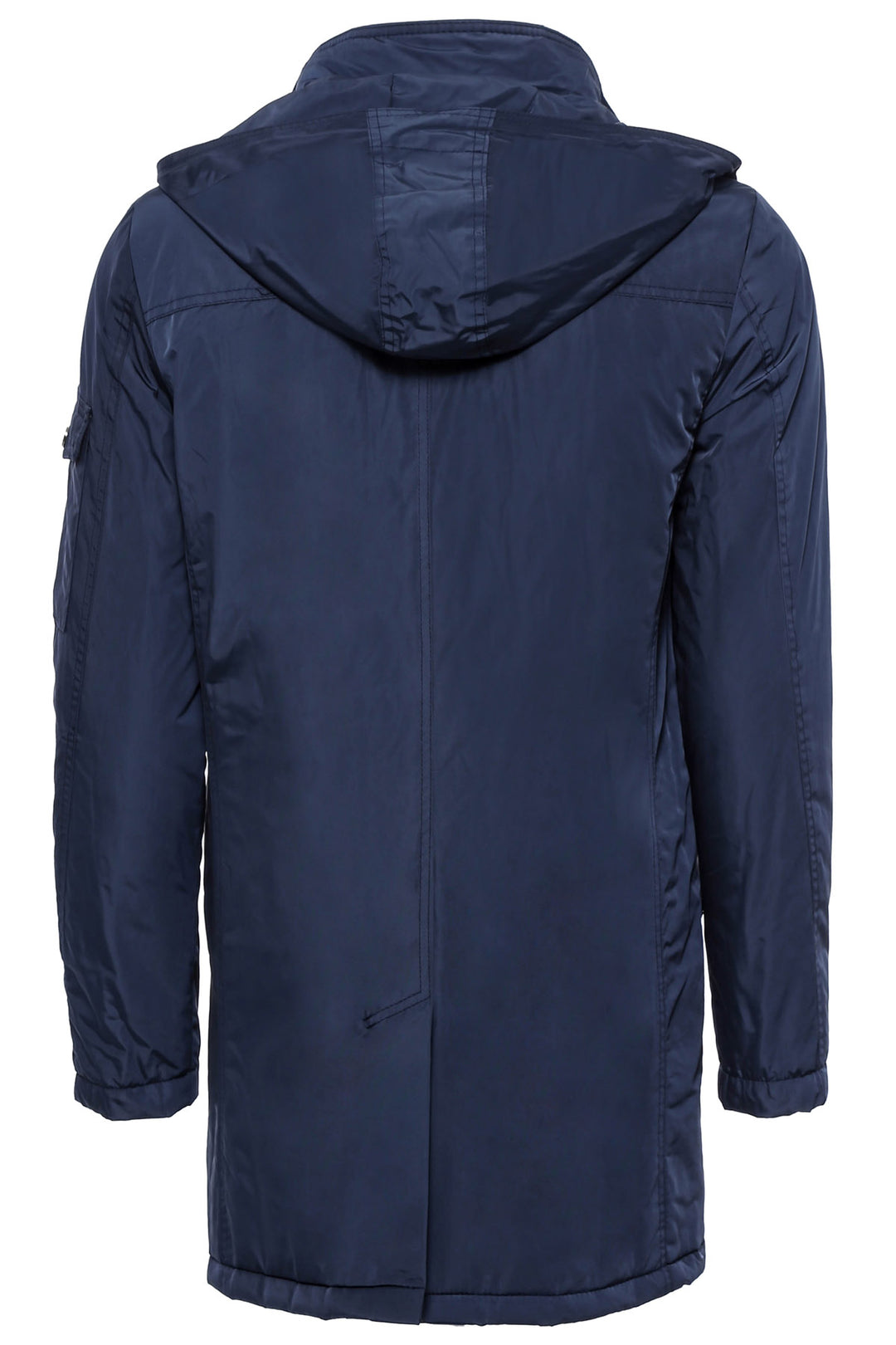 Manteau à capuche bleu pour homme - Wessi