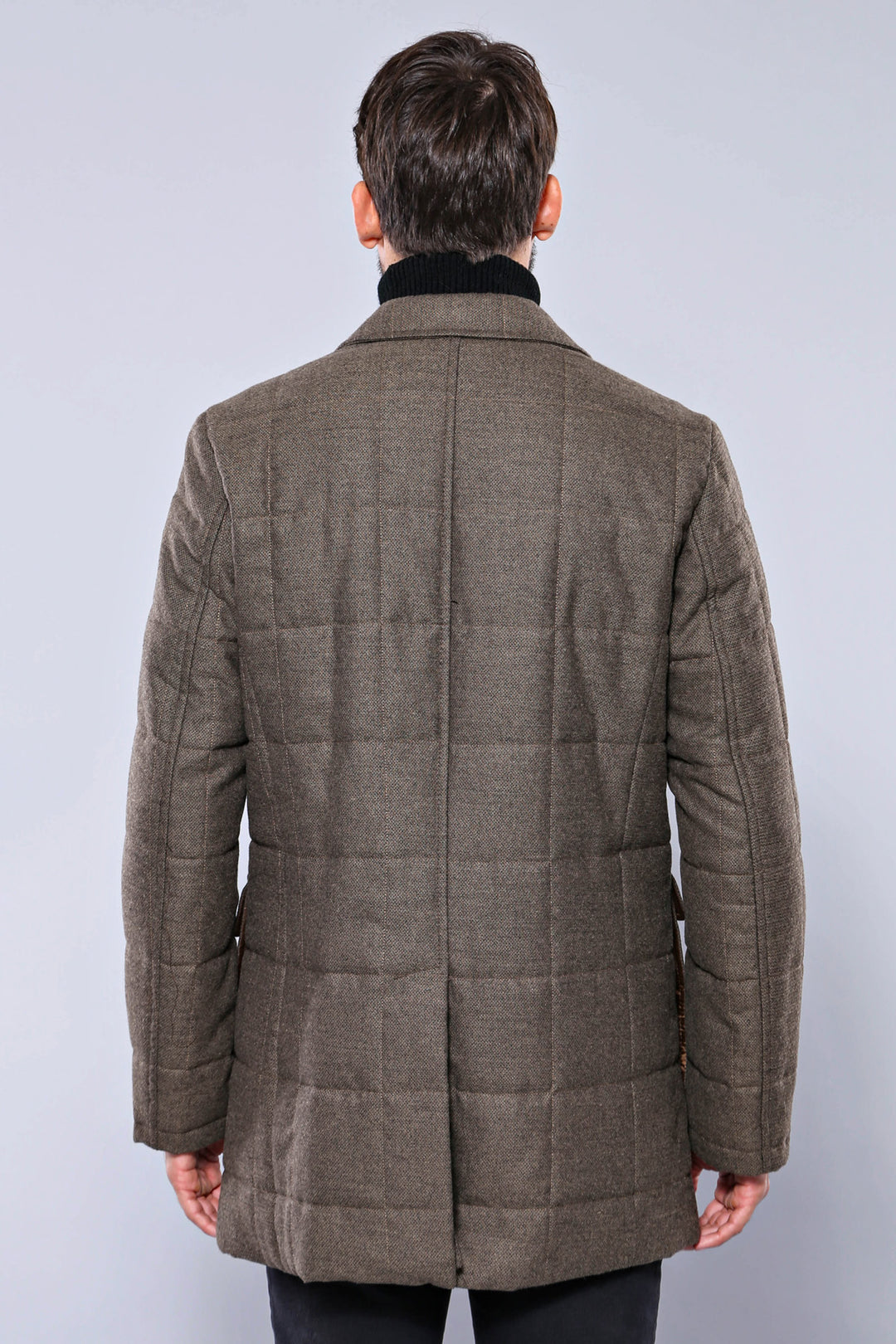 Borsa Tasca Trapuntata Con Cerniera Beige Cappotto-Wessi