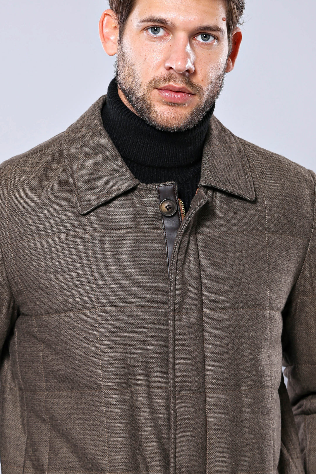 Borsa Tasca Trapuntata Con Cerniera Beige Cappotto-Wessi