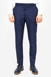Pantaloni da uomo blu navy semplici - Wessi