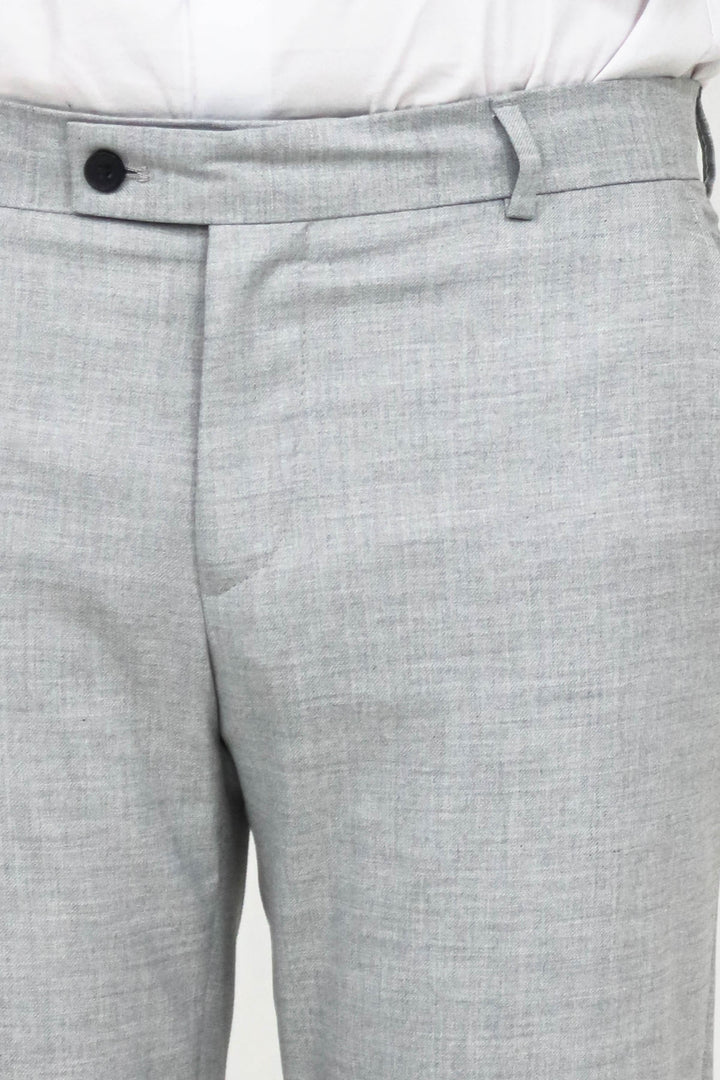 Pantalón Hombre Slim Fit Gris Textura - Wessi