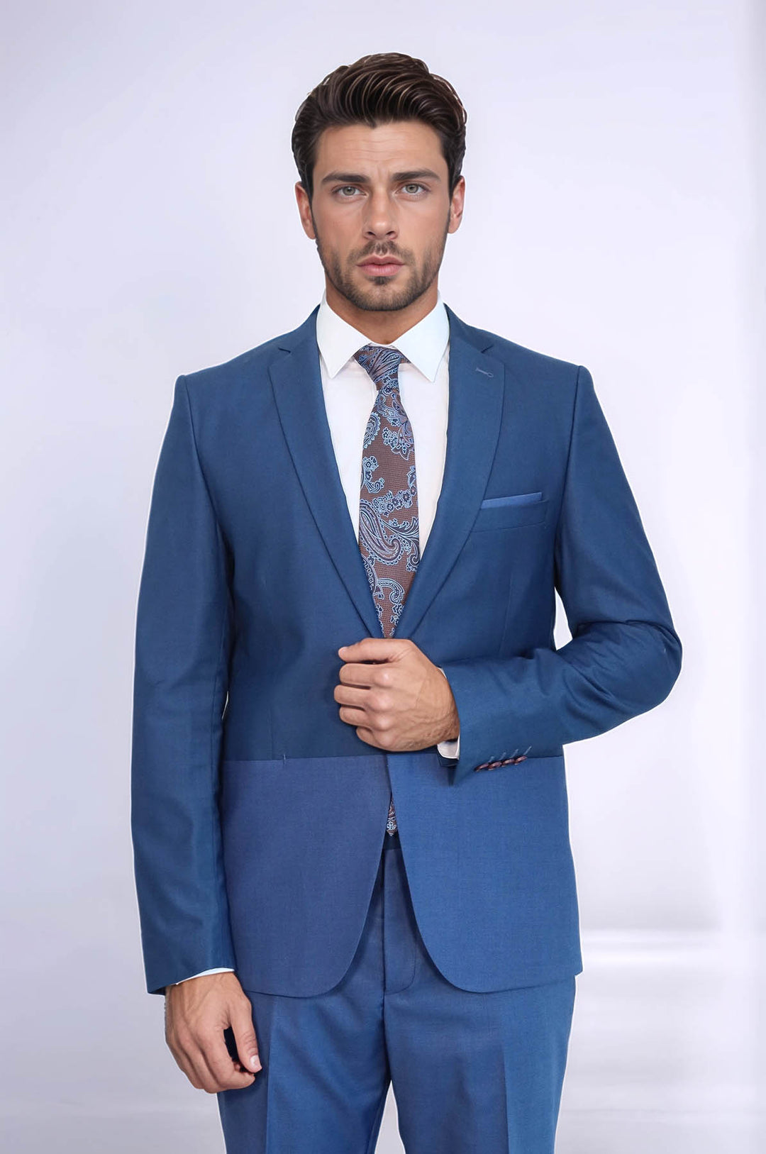 Traje de hombre modelo índigo | wess