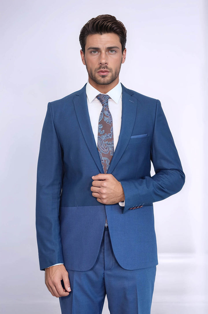 Traje de hombre modelo índigo | wess