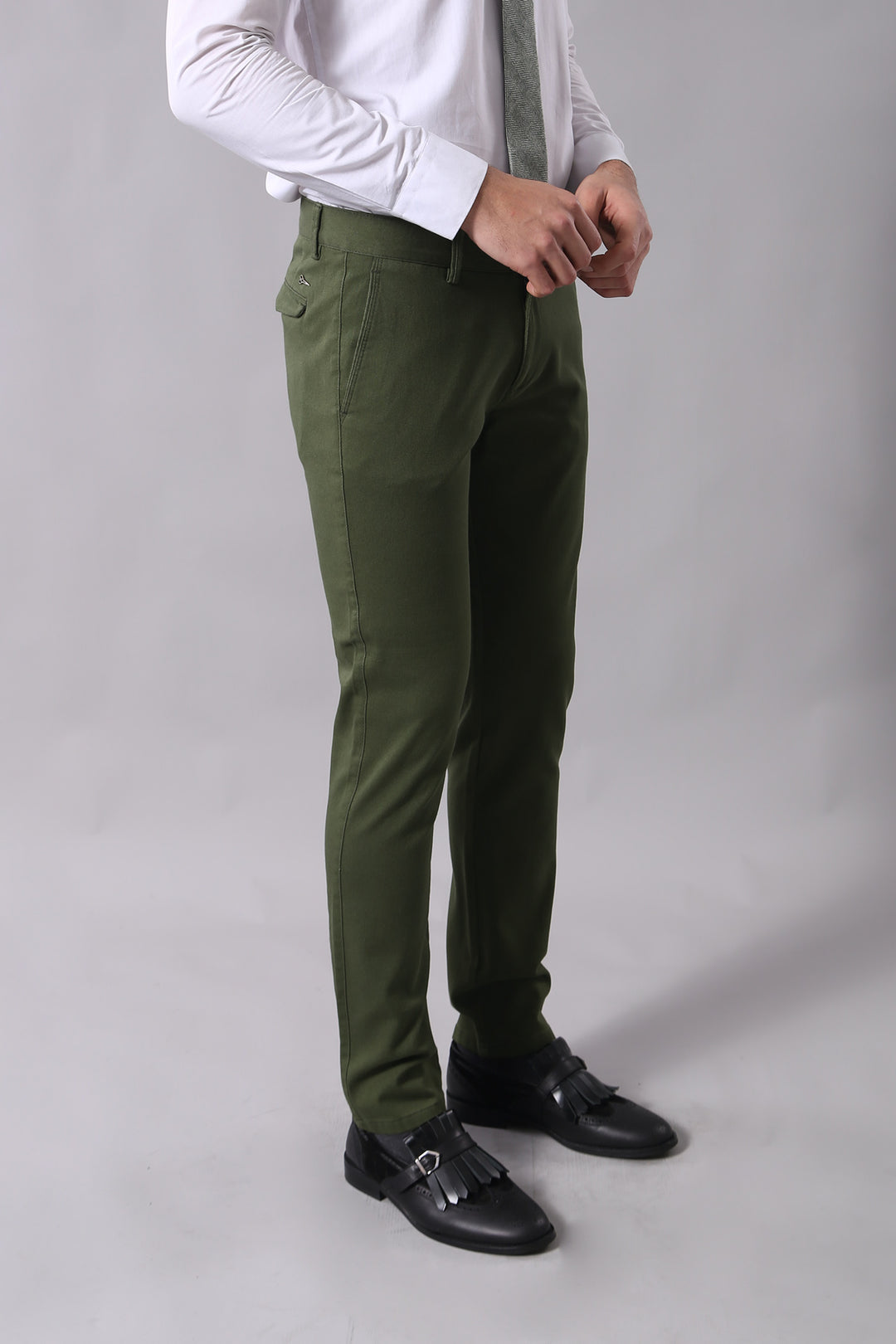 Traje de hombre combinado cuadros verdes - Wessi
