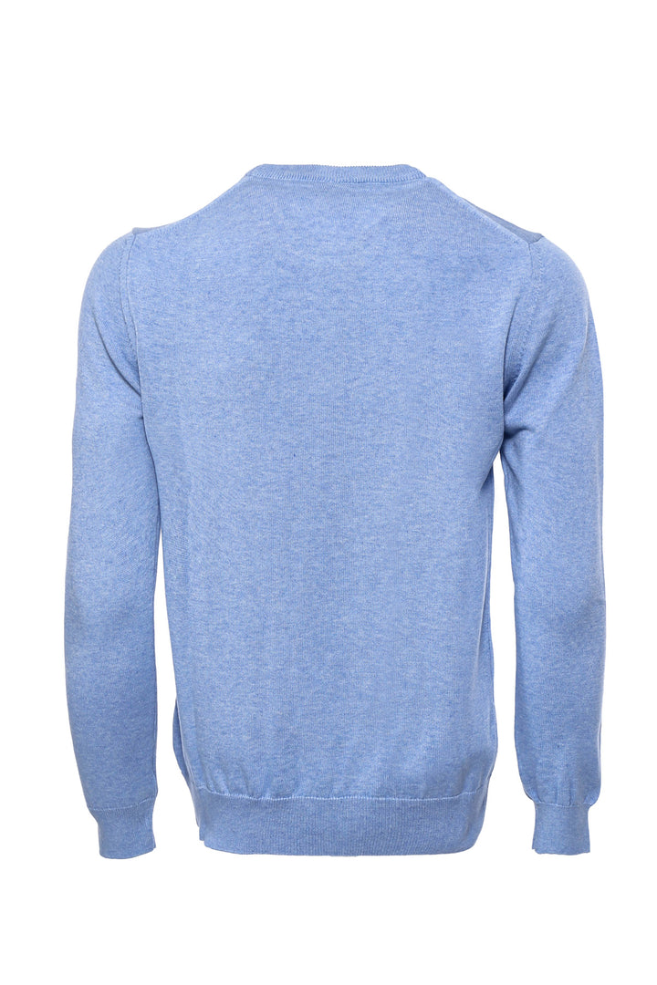 Maglione girocollo blu - Wessi