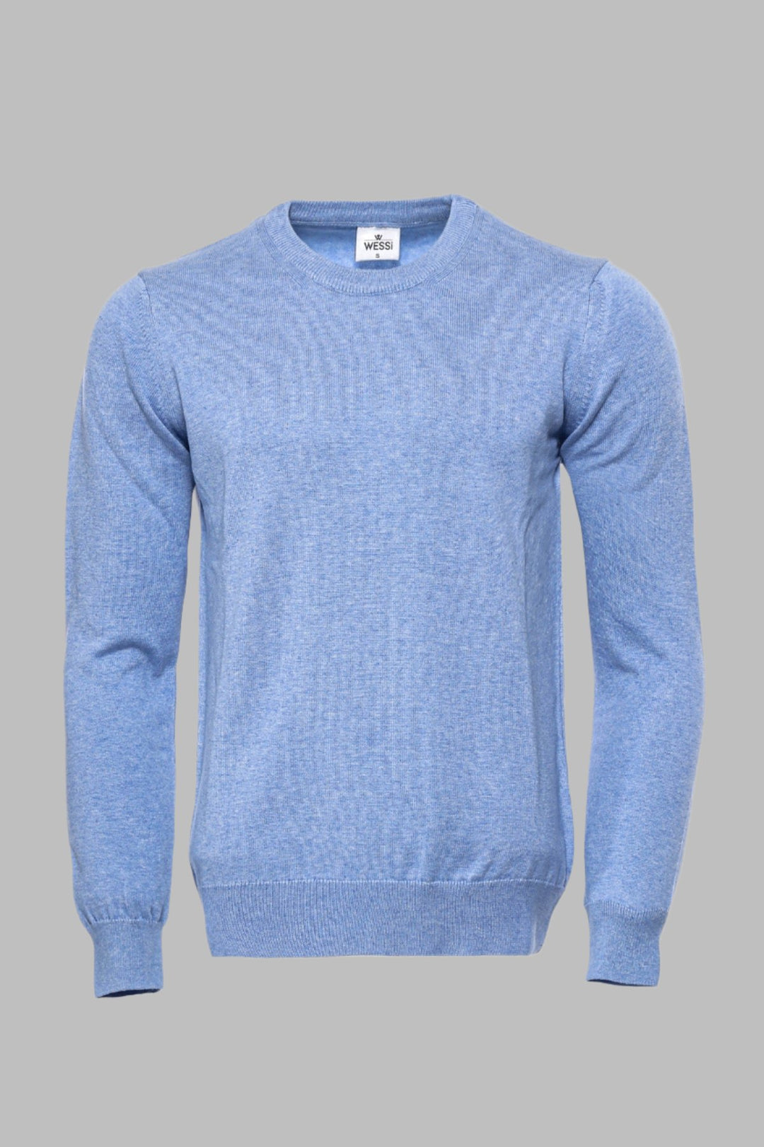 Maglione girocollo blu - Wessi