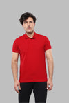 Polo T-shirt rossa semplice - Wessi