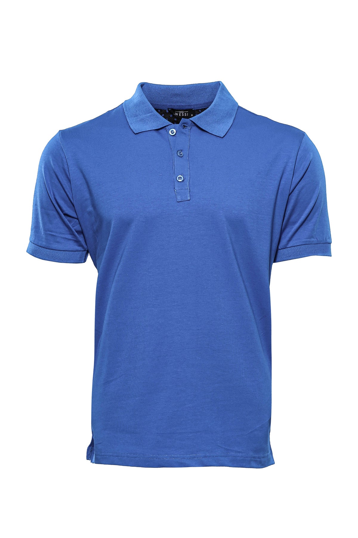 Navy blue collar t shirt sales