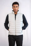 Chaleco de plumas reversible para hombre Puffer Crema - Wessi
