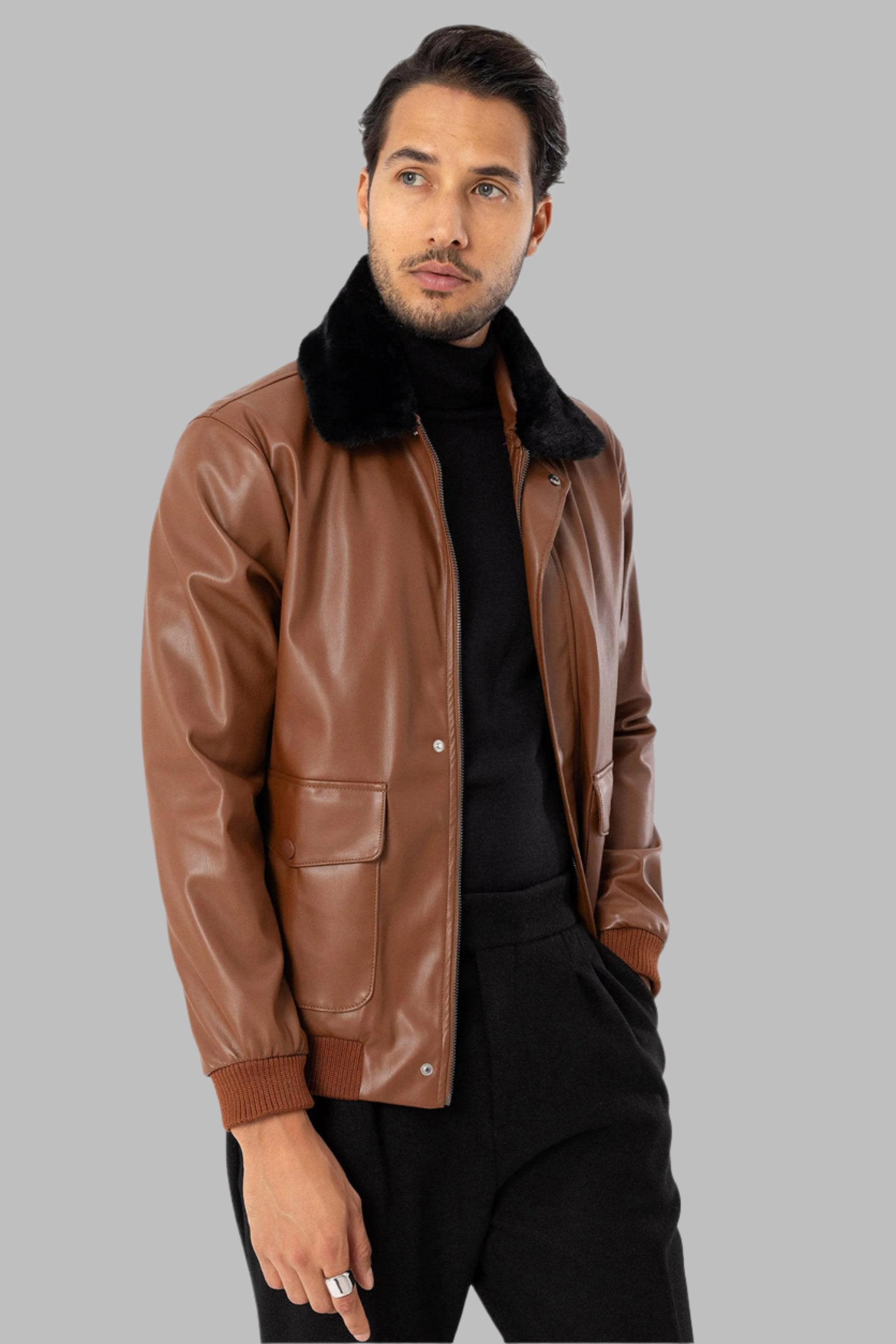 Chaqueta Hombre Iron & Resin RANCHO HORSE BLACK - City-piel.es