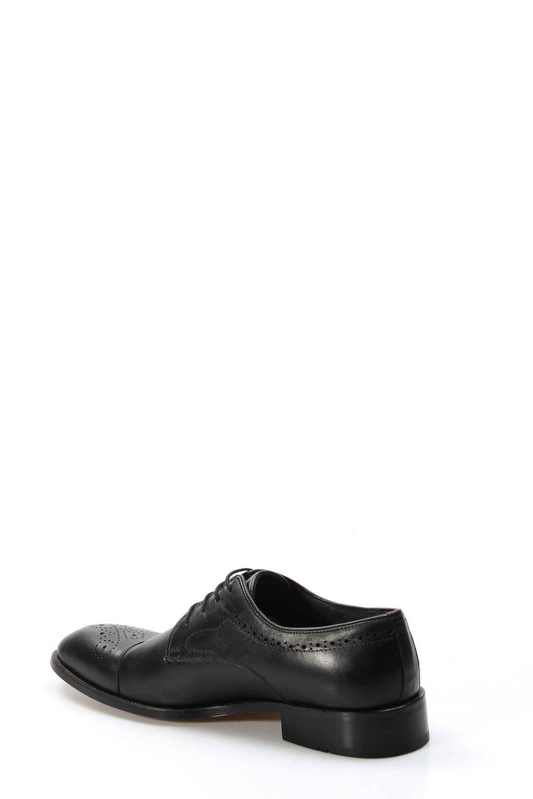 Chaussures habillées Oxford en cuir noir pour hommes - Wessi