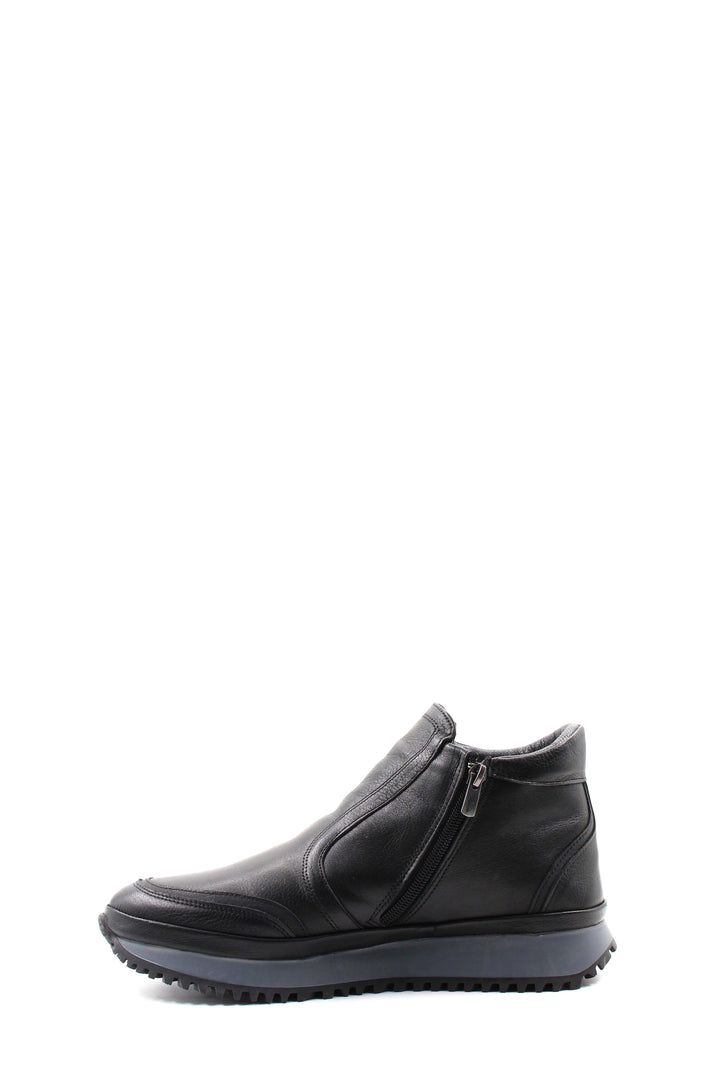 Stivaletti slip-on in pelle nera Wessi