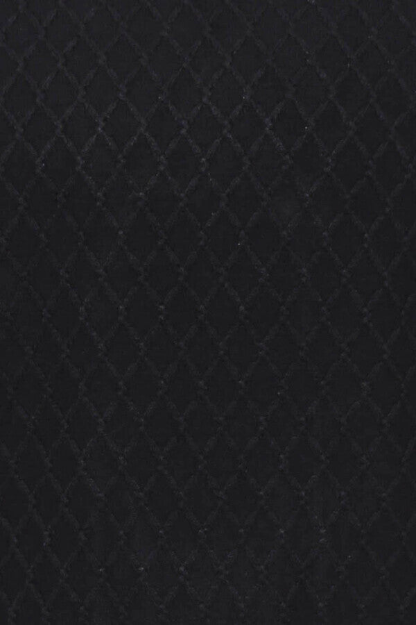 Pull Marine à Col Rond et Motif Losanges - Wessi