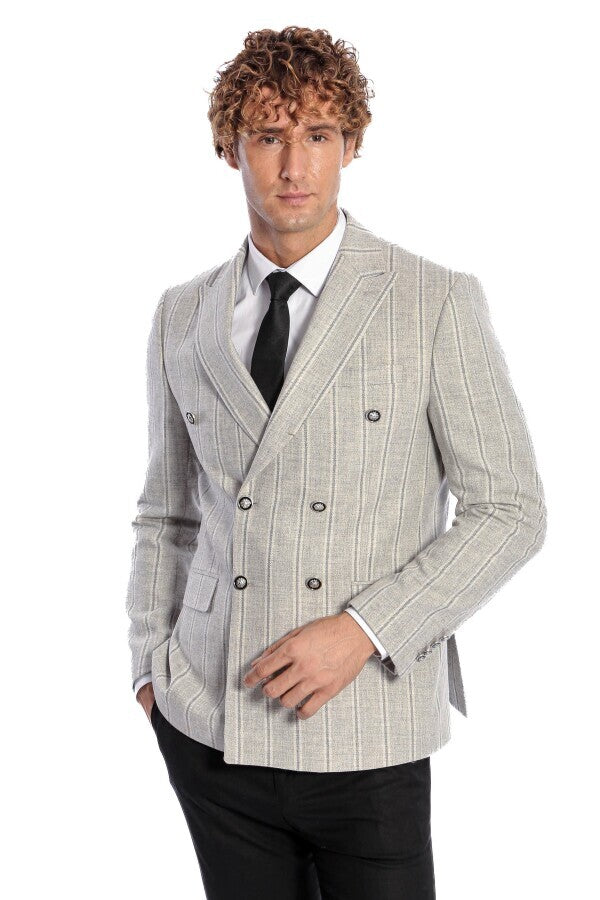 Big lapel blazer top