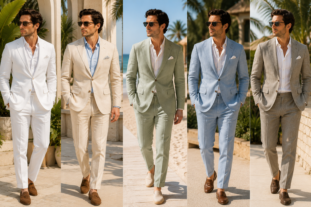 The Best Lightweight Suit Colors for Hot and Humid US Climates