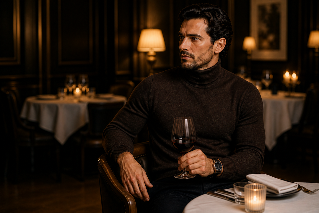 Roll Neck Sweaters for Evening Dinner Dates