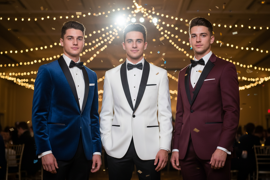 Best Prom Tuxedo Colors to Stand Out in Flash Photography