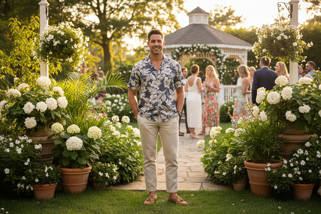 Can You Wear a Hawaiian Shirt to a Casual Summer Wedding?