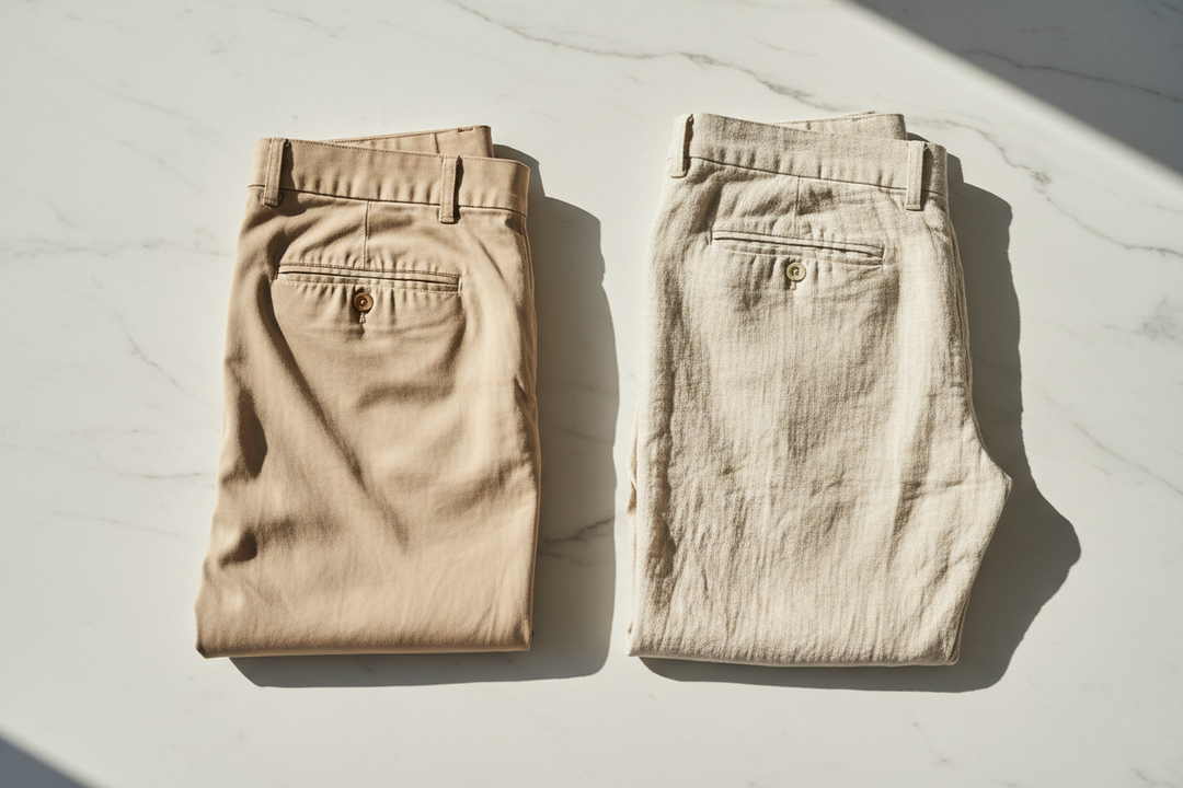 Chinos vs. Dress Pants: Which Is the Best Choice for a Summer Date?