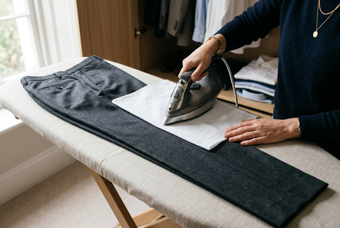 How to Press a Crease into Dress Pants
