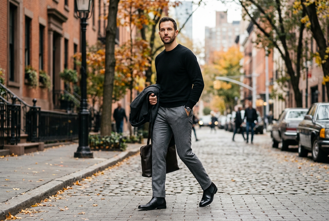 How to Wear Dress Pants with Chelsea Boots