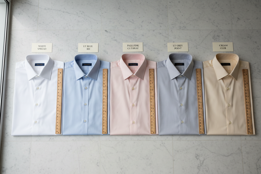 The 5 Dress Shirt Collar Styles Every Man Should Know — and Which One to Wear for Every Occasion