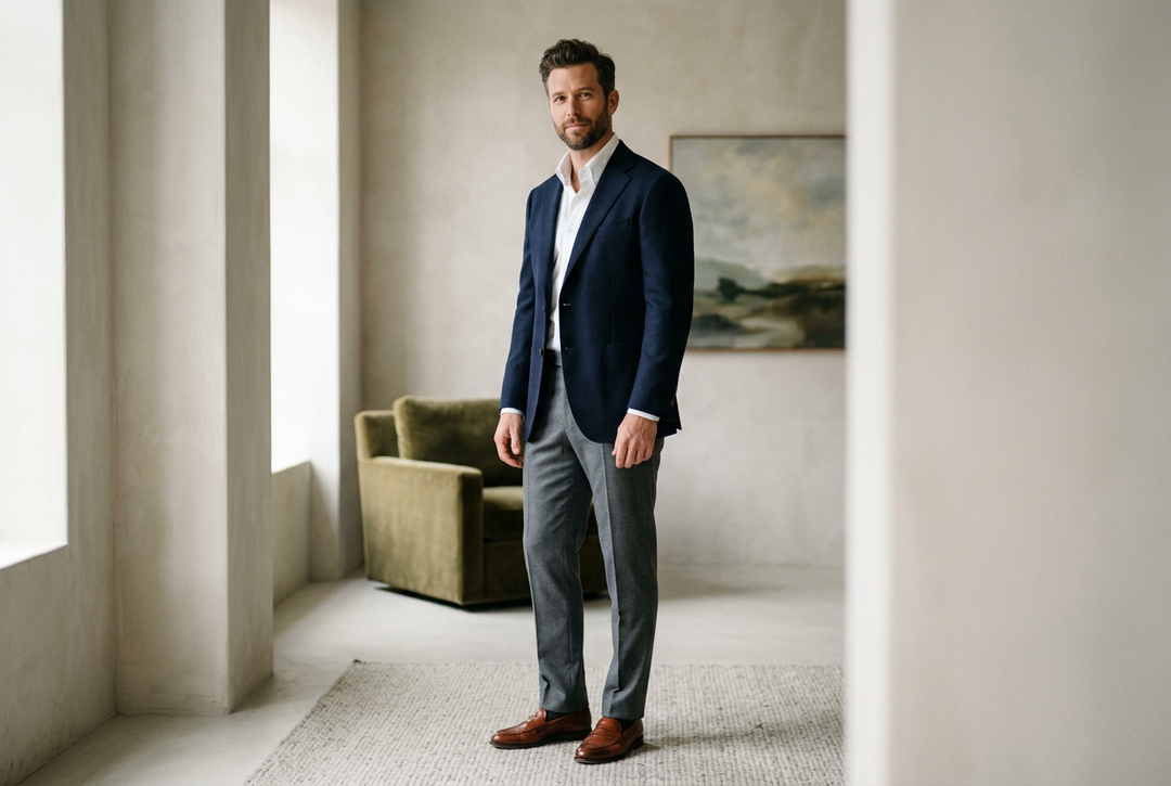 How Long Should a Men's Blazer Be?