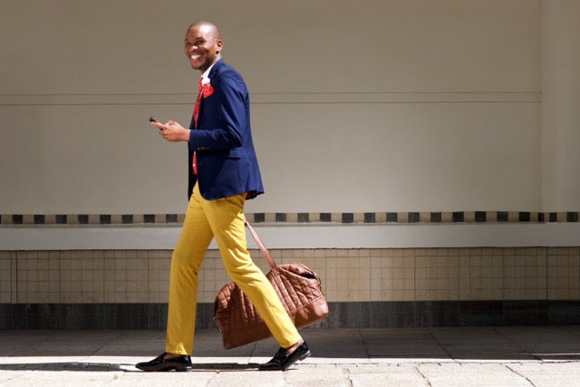 How to Wear Bold-Colored Pants with Confidence