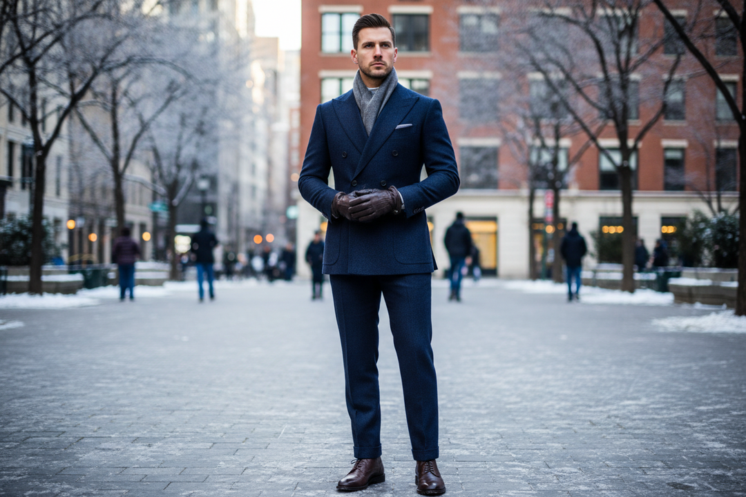 The Cold-Weather Suit: Why Fabric Weight Makes or Breaks Your Winter Look
