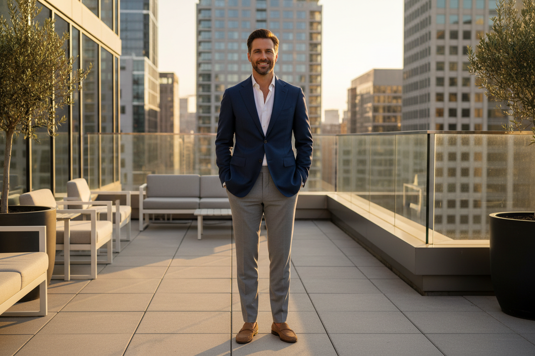 The Navy Blazer Capsule: Why Every American Man Needs One and How to Wear It for Every Occasion