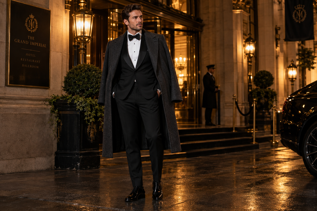 What Coat Should You Wear Over a Tuxedo?