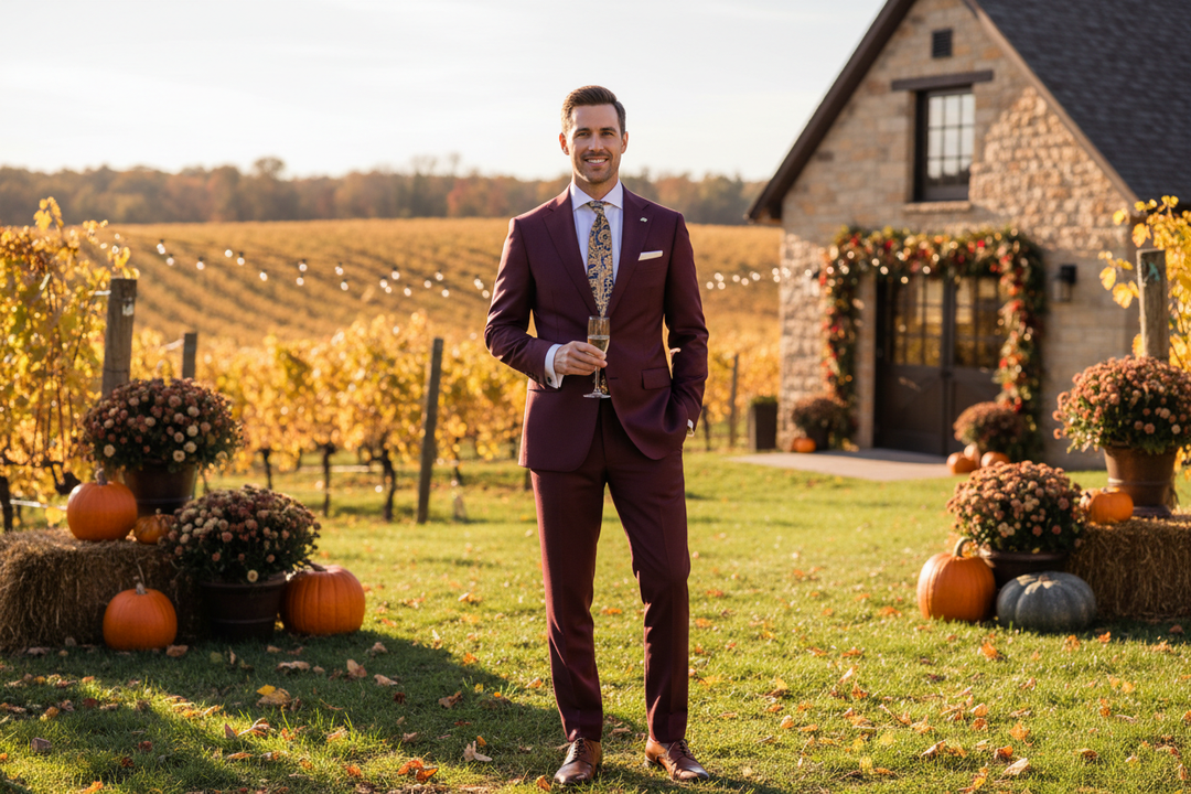 What to Wear to a Fall Wedding as a Guest: The Complete Suit Guide