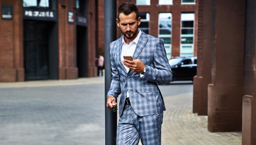 Men's Suit- Shop By Color - Wessi