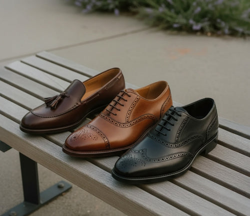 dress shoes for beige suit Essential Beige Suit