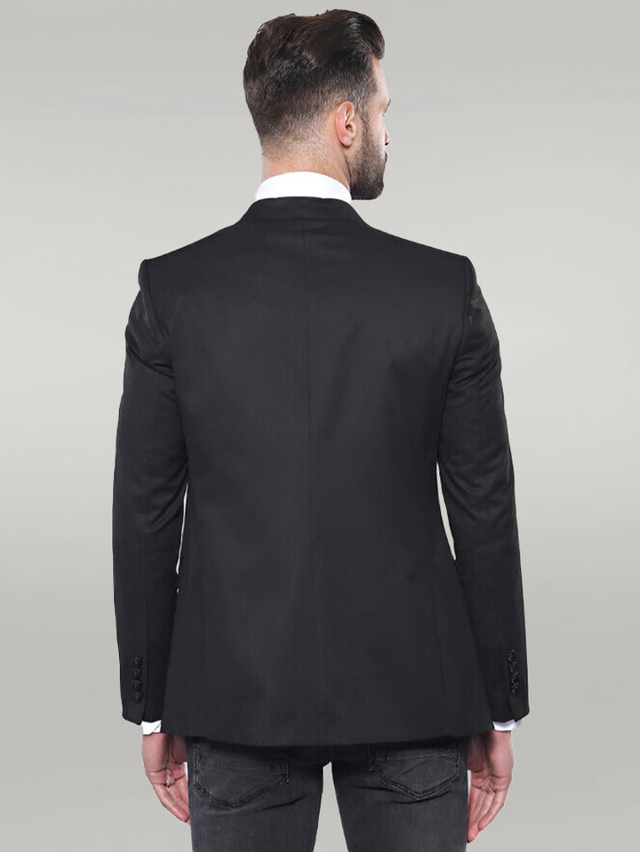 Ensemble gilet et blazer noir - Wessi