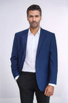 Blazer Homme 4 Drop Cachet Sax Bleu - Wessi