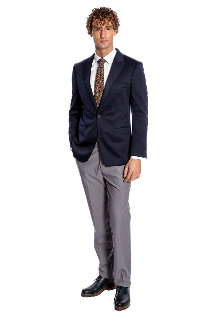 Giacca slim fit blu navy - Wessi