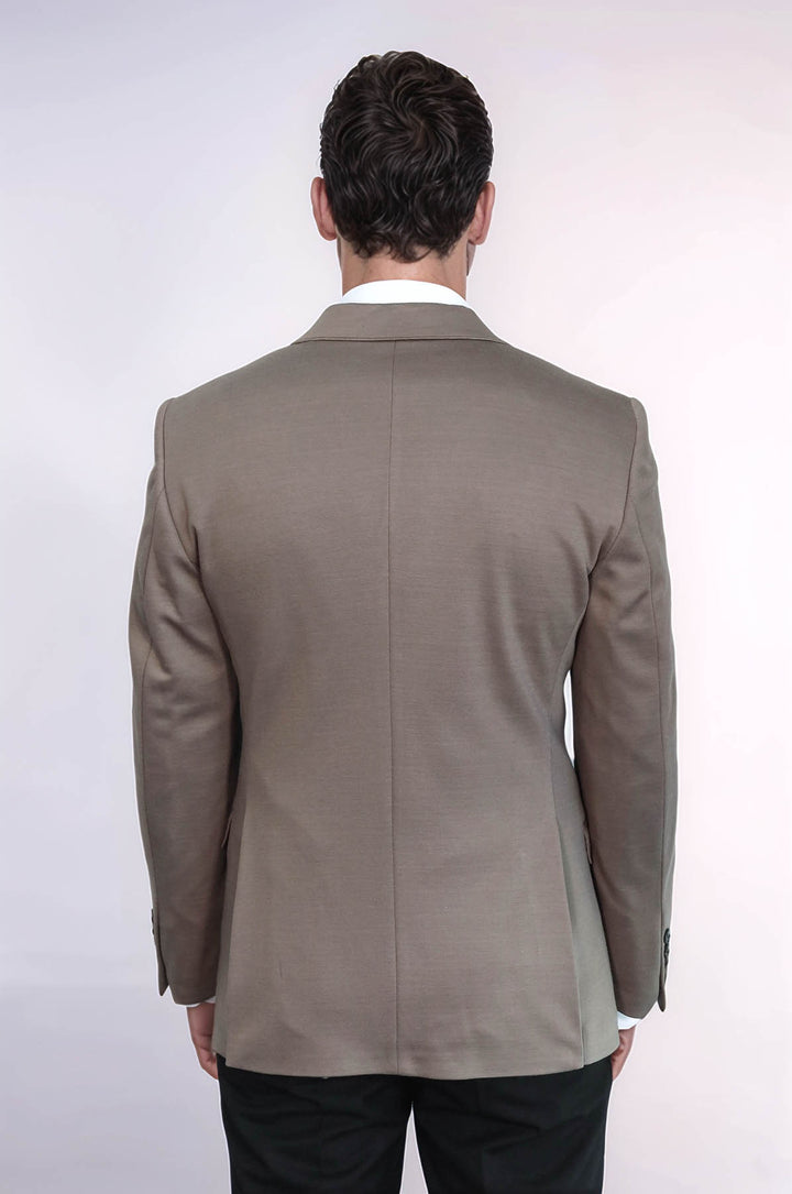 Beige Men's Jacket - Wessi