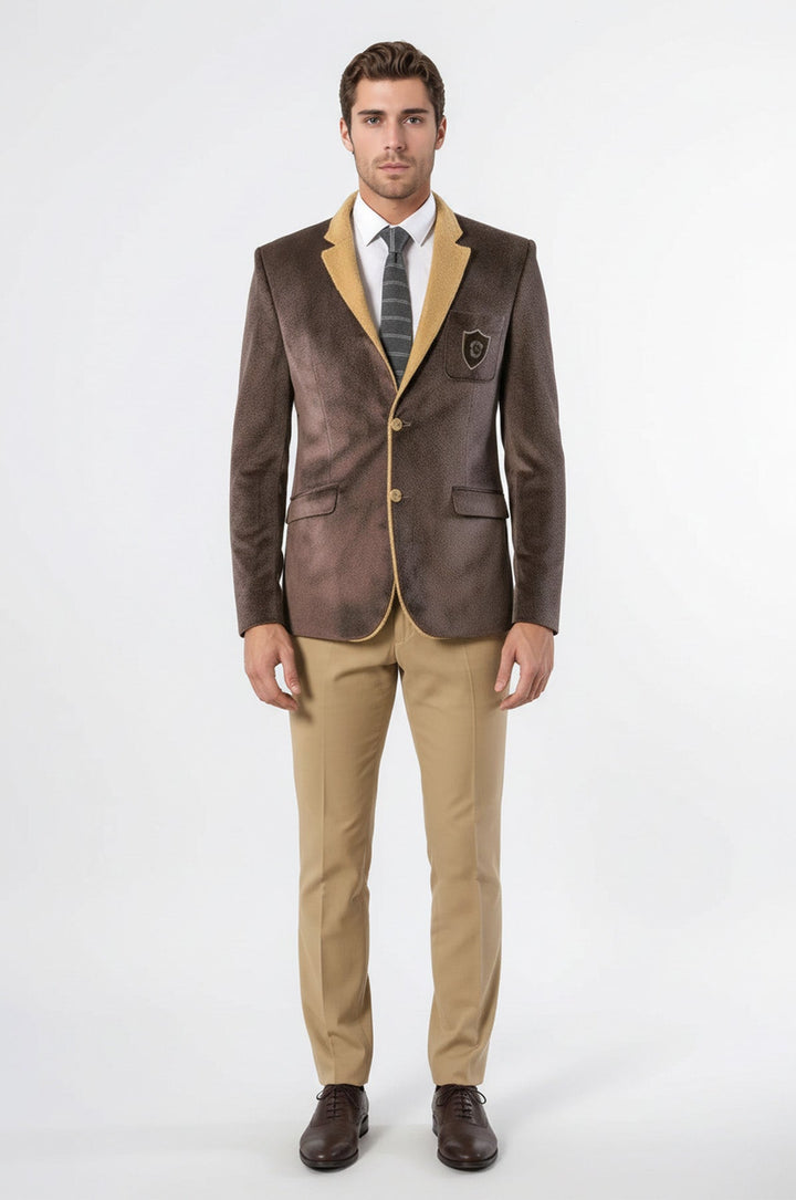 Blazer peludo beige claro | wess