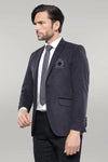 Pocket Flap Rigging Velvet Grey Jacket-Wessi