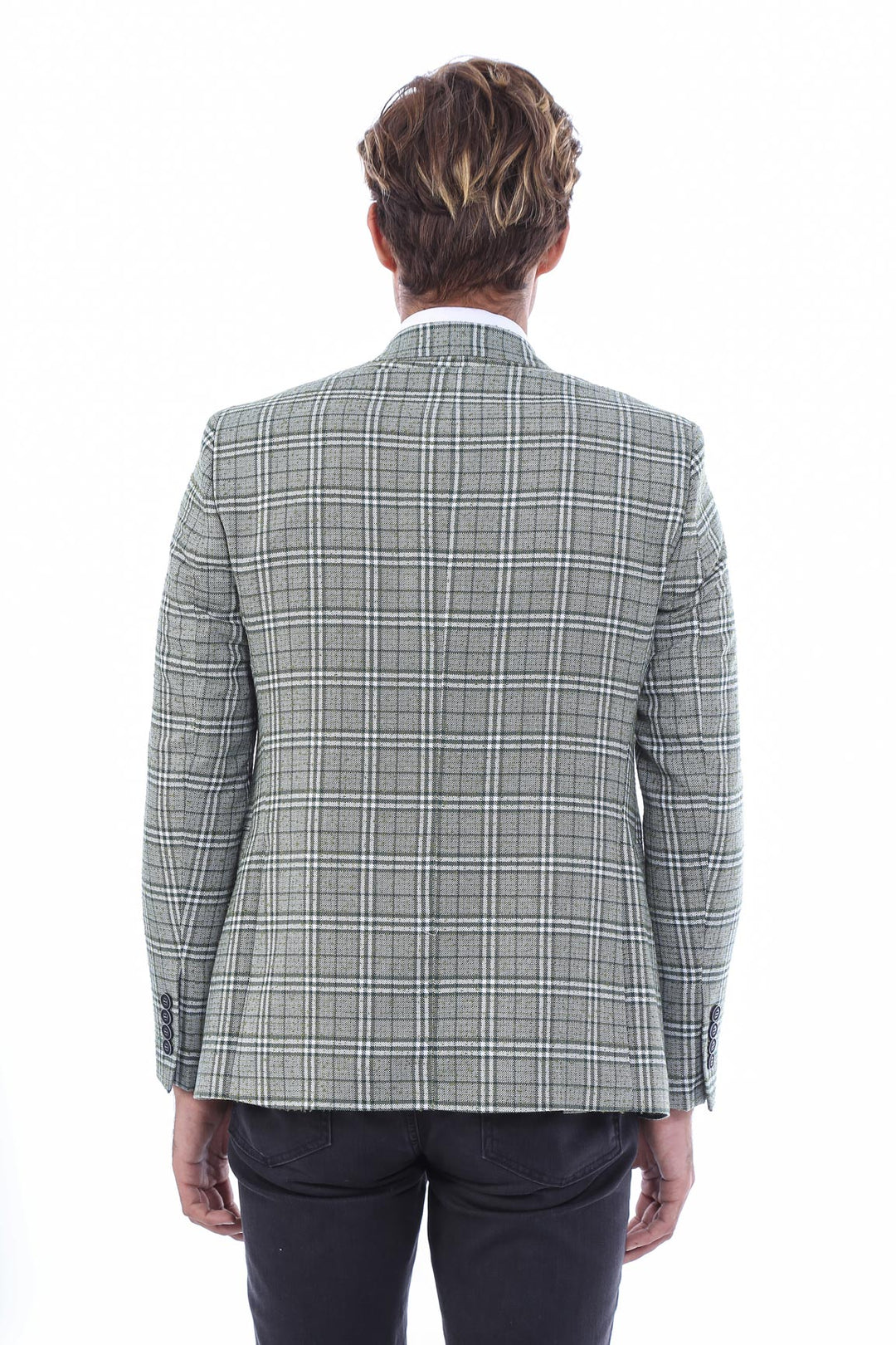 Ensemble Blazer et Gilet à Carreaux - Wessi