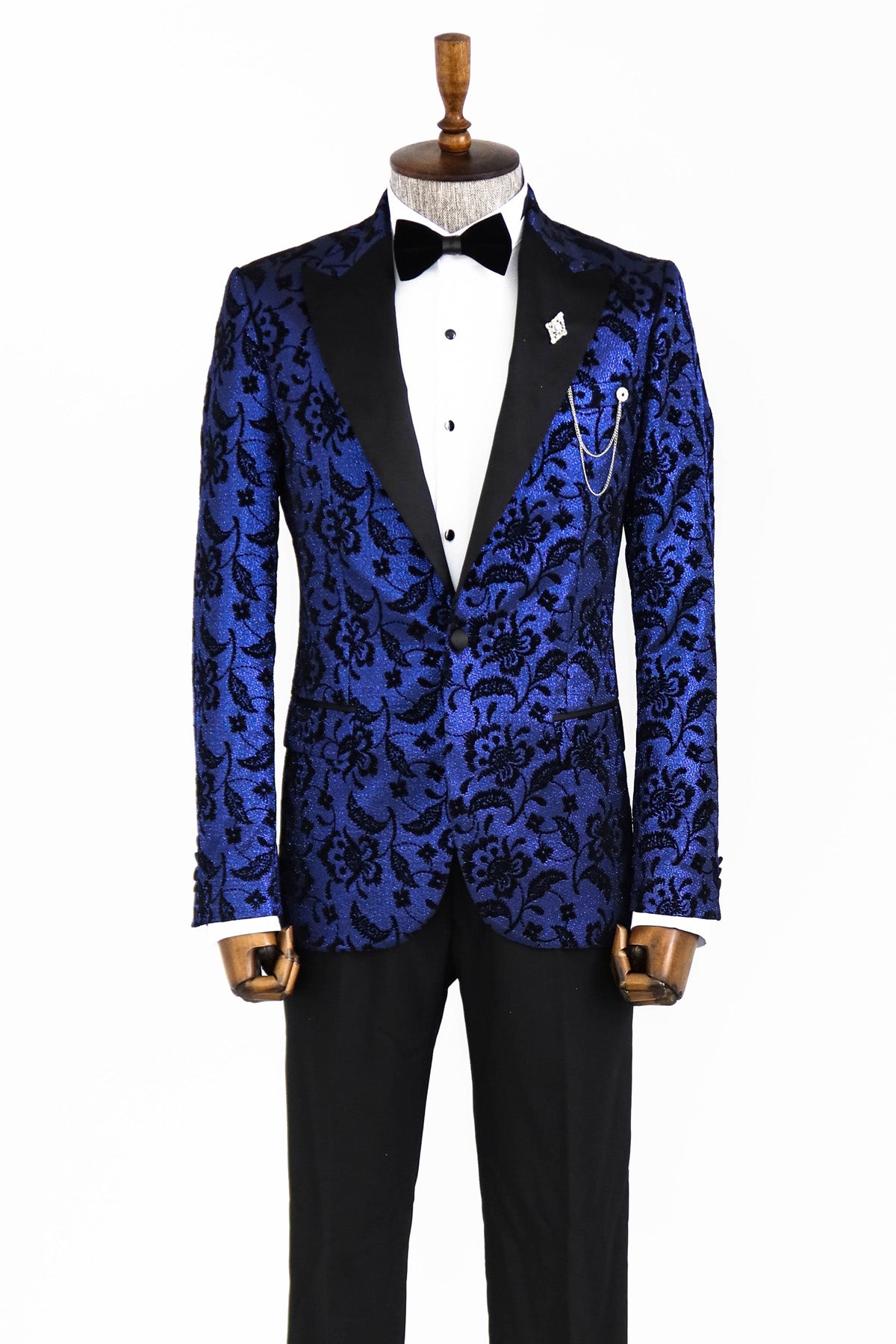 Red Sequin Embroidery Lace Floral Men Tuxedo | Fashion One Button Prom Men  Suits Online | Allaboutsuit