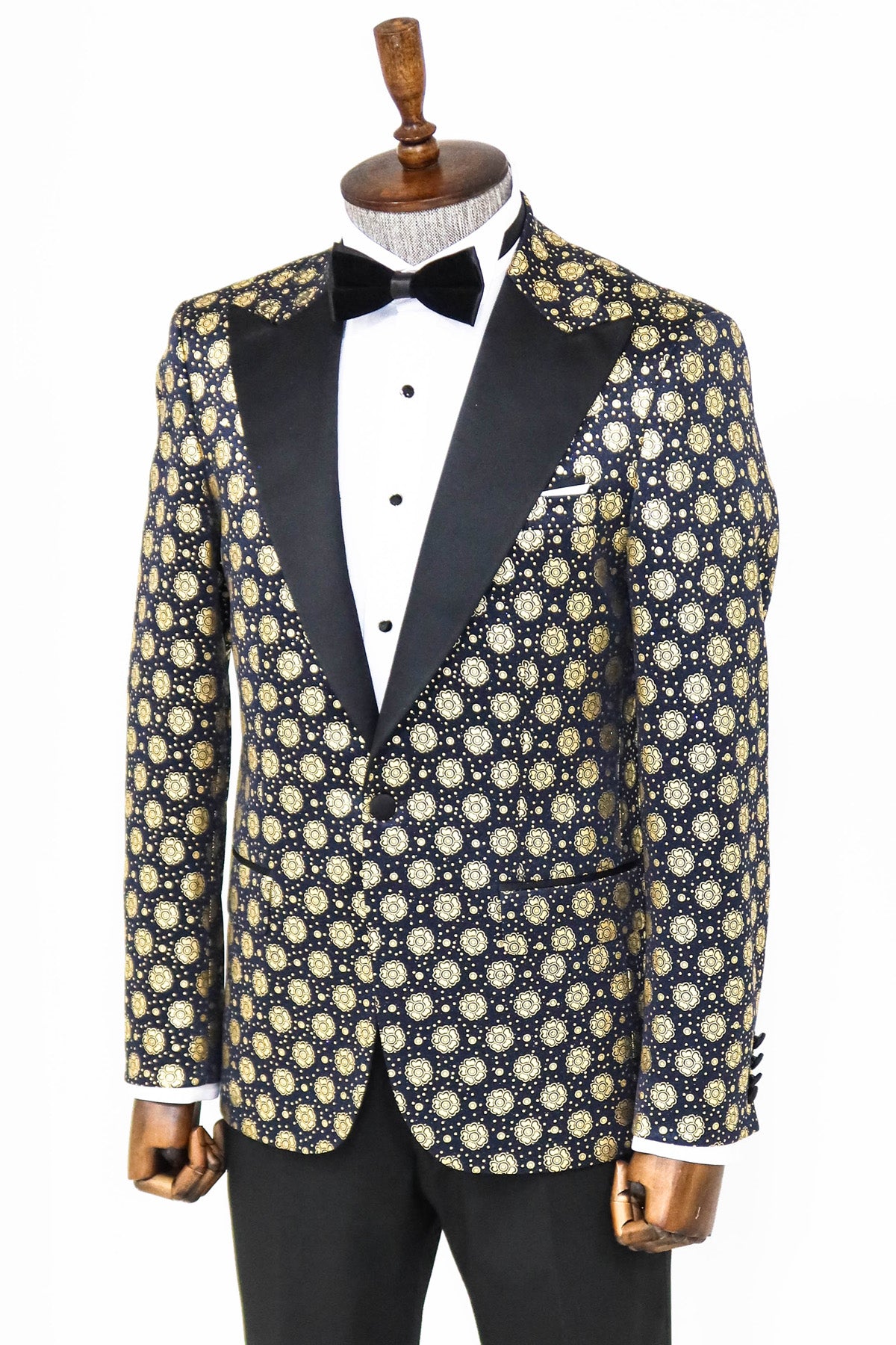 Gold dinner jacket mens online